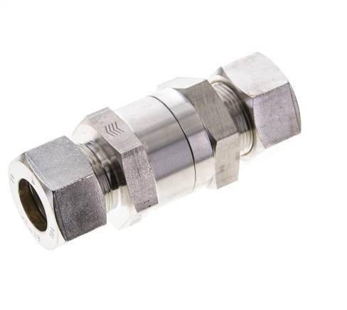 Hydraulisches Rückschlagventil Kompressionsring 18L (M26x1.5) Edelstahl 1-160bar (15-2320)psi ISO 8434-1
