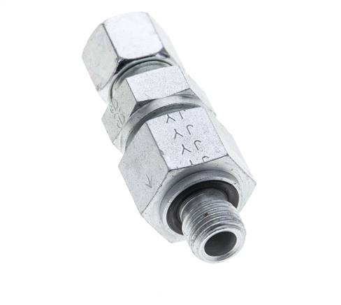 Hydraulisches Rückschlagventil Schneidring 10L (M16x1.5) & G1/4'' Außengewinde Stahl 1-250bar (15-3625)psi Rohrgewinde ISO 8434-1