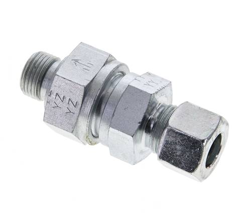 Hydraulisches Rückschlagventil Schneidring 12L (M18x1.5) & G3/8'' Außengewinde Stahl 1-250bar (15-3625)psi Rohrgewinde ISO 8434-1