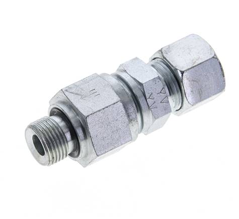 Hydraulisches Rückschlagventil Schneidring 12S (M20x1,5) & G3/8'' Außengewinde Stahl 1-400bar (15-5800)psi Rohrgewinde ISO 8434-1