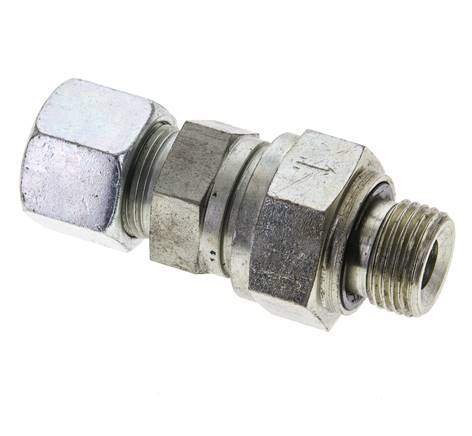 Hydraulisches Rückschlagventil Schneidring 14S (M22x1,5) & G1/2'' Außengewinde Stahl 1-400bar (15-5800)psi Rohrgewinde ISO 8434-1