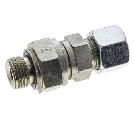 Hydraulisches Rückschlagventil Schneidring 14S (M22x1,5) & G1/2'' Außengewinde Stahl 1-400bar (15-5800)psi Rohrgewinde ISO 8434-1