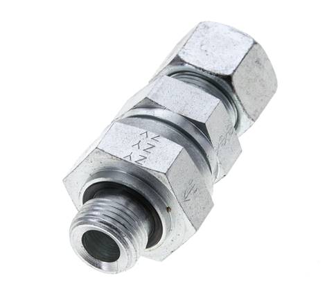 Hydraulisches Rückschlagventil Schneidring 16S (M24x1,5) & G1/2'' Außengewinde Stahl 1-400bar (15-5800)psi Rohrgewinde ISO 8434-1