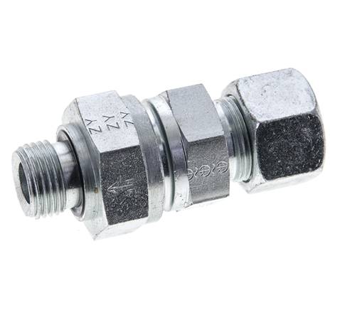 Hydraulisches Rückschlagventil Schneidring 16S (M24x1,5) & G1/2'' Außengewinde Stahl 1-400bar (15-5800)psi Rohrgewinde ISO 8434-1