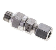 Hydraulisches Rückschlagventil Schneidring 8L (M14x1.5) & G1/4'' Außengewinde Edelstahl 1-250bar (15-3625)psi Rohrgewinde ISO 8434-1