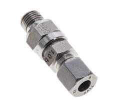 Hydraulisches Rückschlagventil Schneidring 8L (M14x1.5) & G1/4'' Außengewinde Edelstahl 1-250bar (15-3625)psi Rohrgewinde ISO 8434-1