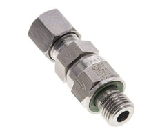 Hydraulisches Rückschlagventil Schneidring 8L (M14x1,5) & G1/4'' Außengewinde Edelstahl 0,2-250bar (3-3625)psi Rohrgewinde ISO 8434-1