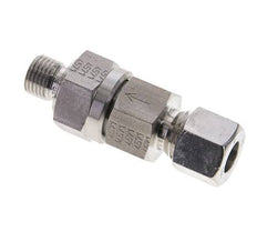 Hydraulisches Rückschlagventil Schneidring 10L (M16x1.5) & G1/4'' Außengewinde Edelstahl 1-250bar (15-3625)psi Rohrgewinde ISO 8434-1