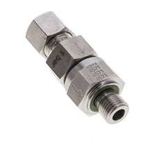 Hydraulisches Rückschlagventil Schneidring 10L (M16x1.5) & G1/4'' Außengewinde Edelstahl 1-250bar (15-3625)psi Rohrgewinde ISO 8434-1