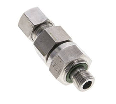Hydraulisches Rückschlagventil Schneidring 10L (M16x1,5) & G1/4'' Außengewinde Edelstahl 0,5-250bar (7-3625)psi Rohrgewinde ISO 8434-1