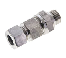Hydraulisches Rückschlagventil Schneidring 15L (M22x1,5) & G1/2'' Außengewinde Edelstahl 0,2-250bar (3-3625)psi Rohrgewinde ISO 8434-1