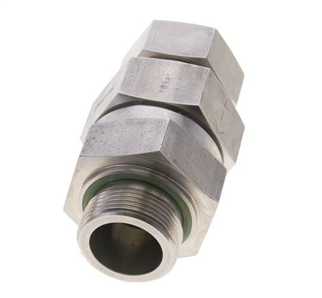 Hydraulisches Rückschlagventil Schneidring 35L (M45x2) & G1-1/4'' Außengewinde Edelstahl 1-100bar (15-1450)psi Rohrgewinde ISO 8434-1