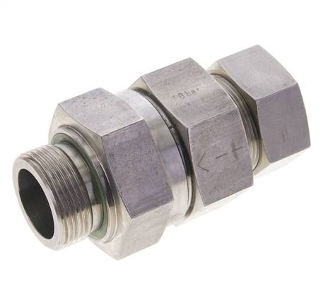 Hydraulisches Rückschlagventil Schneidring 35L (M45x2) & G1-1/4'' Außengewinde Edelstahl 1-100bar (15-1450)psi Rohrgewinde ISO 8434-1