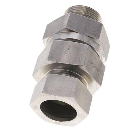Hydraulisches Rückschlagventil Schneidring 35L (M45x2) & G1-1/4'' Außengewinde Edelstahl 1-100bar (15-1450)psi Rohrgewinde ISO 8434-1