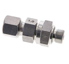 Hydraulisches Rückschlagventil Schneidring 10S (M18x1.5) & G3/8'' Außengewinde Edelstahl 1-400bar (15-5800)psi Rohrgewinde ISO 8434-1