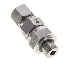 Hydraulisches Rückschlagventil Schneidring 10S (M18x1.5) & G3/8'' Außengewinde Edelstahl 1-400bar (15-5800)psi Rohrgewinde ISO 8434-1