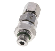 Hydraulisches Rückschlagventil Schneidring 10S (M18x1.5) & G3/8'' Außengewinde Edelstahl 1-400bar (15-5800)psi Rohrgewinde ISO 8434-1