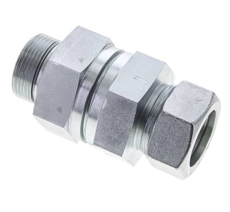Hydraulisches Rückschlagventil Schneidring 35L (M45x2) & G1-1/4'' Außengewinde Stahl 1-100bar (15-1450)psi Gewinde-Rohr ISO 8434-1