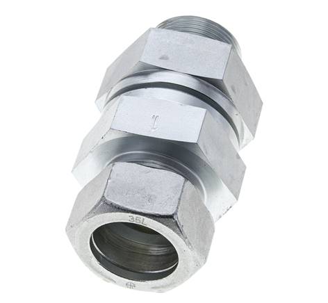 Hydraulisches Rückschlagventil Schneidring 35L (M45x2) & G1-1/4'' Außengewinde Stahl 1-100bar (15-1450)psi Gewinde-Rohr ISO 8434-1