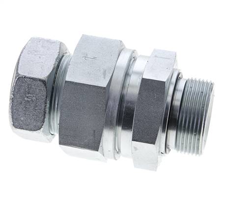 Hydraulisches Rückschlagventil Schneidring 42L (M52x2) & G1-1/2'' Außengewinde Stahl 1-100bar (15-1450)psi Gewinde-Rohr ISO 8434-1