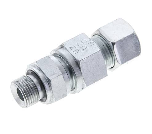 Hydraulisches Rückschlagventil Schneidring 12S (M20x1,5) & G3/8'' Außengewinde Stahl 1-400bar (15-5800)psi Gewinde-Rohr ISO 8434-1