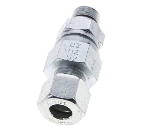 Hydraulisches Rückschlagventil Schneidring 12S (M20x1,5) & G3/8'' Außengewinde Stahl 1-400bar (15-5800)psi Gewinde-Rohr ISO 8434-1