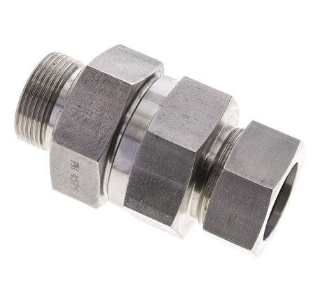 Hydraulisches Rückschlagventil Schneidring 35L (M45x2) & G1-1/4'' Außengewinde Edelstahl 1-100bar (15-1450)psi Gewinde-Rohr ISO 8434-1