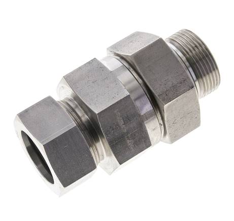 Hydraulisches Rückschlagventil Schneidring 35L (M45x2) & G1-1/4'' Außengewinde Edelstahl 1-100bar (15-1450)psi Gewinde-Rohr ISO 8434-1
