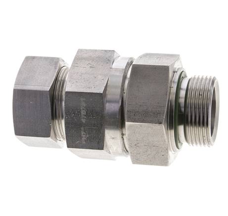 Hydraulisches Rückschlagventil Schneidring 35L (M45x2) & G1-1/4'' Außengewinde Edelstahl 1-100bar (15-1450)psi Gewinde-Rohr ISO 8434-1