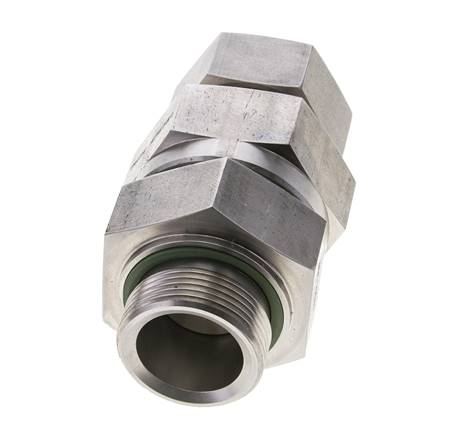 Hydraulisches Rückschlagventil Schneidring 35L (M45x2) & G1-1/4'' Außengewinde Edelstahl 1-100bar (15-1450)psi Gewinde-Rohr ISO 8434-1