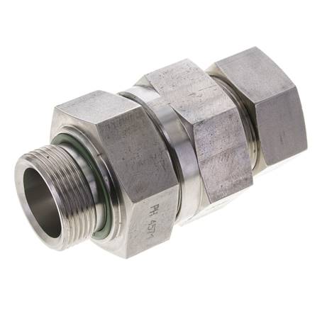 Hydraulisches Rückschlagventil Schneidring 35L (M45x2) & G1-1/4'' Außengewinde Edelstahl 1-100bar (15-1450)psi Gewinde-Rohr ISO 8434-1