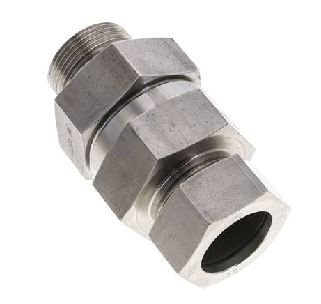 Hydraulisches Rückschlagventil Schneidring 35L (M45x2) & G1-1/4'' Außengewinde Edelstahl 1-100bar (15-1450)psi Gewinde-Rohr ISO 8434-1