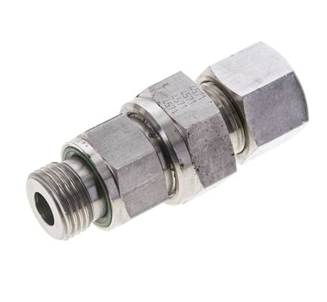 Hydraulisches Rückschlagventil Schneidring 14S (M22x1.5) & G1/2'' Außengewinde Edelstahl 1-400bar (15-5800)psi Gewinde-Rohr ISO 8434-1