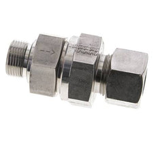 Hydraulisches Rückschlagventil Schneidring 20S (M30x2) & G3/4'' Außengewinde Edelstahl 1-400bar (15-5800)psi Gewinde-Rohr ISO 8434-1
