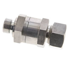 Hydraulisches Ruckschlagventil Druckring 18L (M26x1.5) & G1/2'' Außengewinde Edelstahl 1-160bar (15-2320)psi Gewinde-Rohr ISO 8434-1