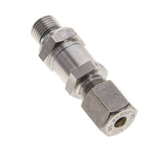 Hydraulisches Ruckschlagventil Kompressionsring 6S (M14x1.5) & G1/4'' Außengewinde Edelstahl 1-400bar (15-5800)psi Gewinde-Rohr ISO 8434-1