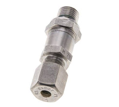 Hydraulisches Ruckschlagventil Kompressionsring 6S (M14x1.5) & G1/4'' Außengewinde Edelstahl 1-400bar (15-5800)psi Gewinde-Rohr ISO 8434-1