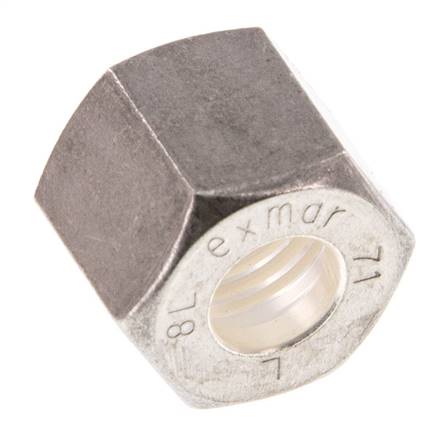 M12x1,5 x 6L Überwurfmutter aus Edelstahl für Druckring