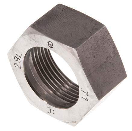 M36x2.0 x 28L Edelstahl Überwurfmutter für Schneidring