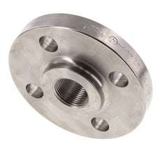 Gewindeflansch DN20-PN16 Rp 3/4'' Edelstahl 1.4571 DIN 2566