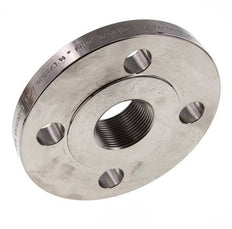 Gewindeflansch DN32-PN40 Rp 1-1/4'' Edelstahl 1.4571 DIN 2567 Und EN 1092-1 (Typ 13)