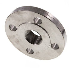 Gewindeflansch DN32-PN40 Rp 1-1/4'' Edelstahl 1.4571 DIN 2567 Und EN 1092-1 (Typ 13)
