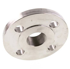 Gewindeflansch DN40-PN40 Rp 1-1/2'' Edelstahl 1.4571 EN 1092-1 (Typ 13)