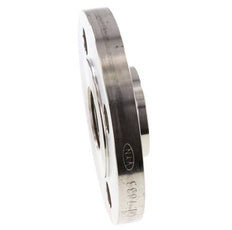 Gewindeflansch DN40-PN40 Rp 1-1/2'' Edelstahl 1.4571 EN 1092-1 (Typ 13)