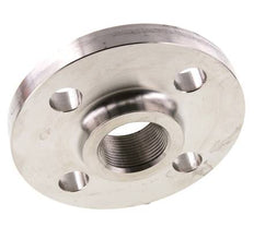 Gewindeflansch DN40-PN40 Rp 1-1/2'' Edelstahl 1.4571 EN 1092-1 (Typ 13)