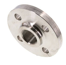 Gewindeflansch DN40-PN40 Rp 1-1/2'' Edelstahl 1.4571 EN 1092-1 (Typ 13)