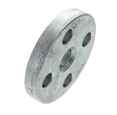 Lose Flansch DN10-PN10 Verzinkter Stahl Festes Material DIN 2642