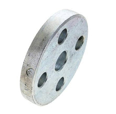 Lose Flansch DN10-PN10 Verzinkter Stahl Festes Material DIN 2642