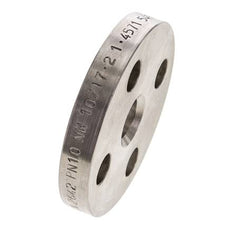 Lose Flansch DN10-PN10 Edelstahl 1.4571 DIN 2642 Vollmaterial