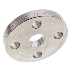 Lose Flansch DN15-PN10 Edelstahl 1.4571 DIN 2642 Vollmaterial